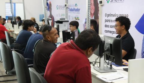 Encanador, recepcionista, vendedor e mais; confira 1814 vagas de emprego do Sine Amazonas