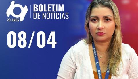 Confira as principais notícias no 'Boletim' desta quarta-feira; Assista