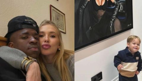 Virginia Fonseca ganha quadro com pintura sua e coloca na casa de Vini Jr: "Amei"