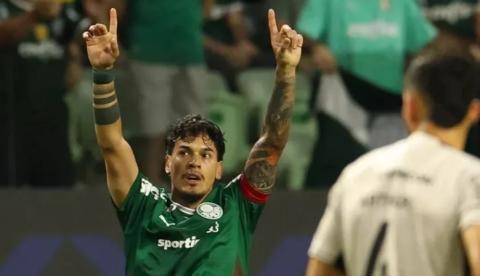 Palmeiras supera expulsão e vence Athletico por 1 a 0 no Brasileirão