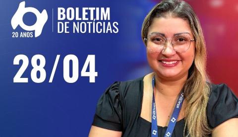Confira as principais notícias no 'Boletim' desta terça-feira; Assista