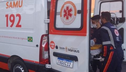 Idoso é atropelado por motocicleta na Grande Circular durante a Sexta-feira Santa