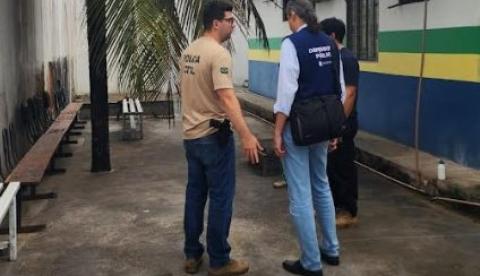 Inspeção revela condições precárias e excesso de detentos em delegacia de Barcelos