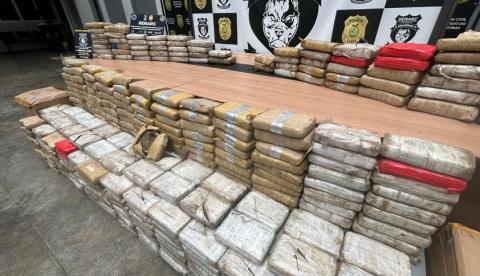 Mais de 300kg de maconha avaliados em R$ 6,5 milhões são apreendidos em Flores