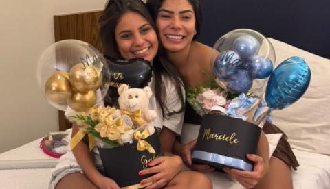 Ex-BBBs Marciele e Gabriela se reencontram após saída do reality