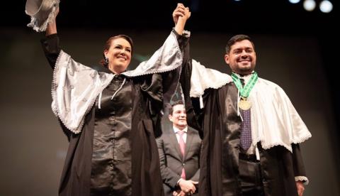 André Zogahib e Katia Couceiro assumem Reitoria da UEA para 2026-2030