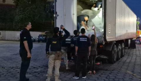 Carga de droga avaliada em R$ 3 milhões que ia para o Pará é interceptada em Manaus