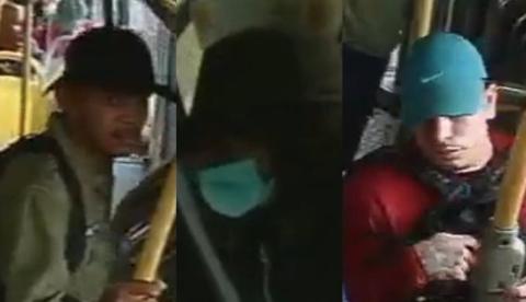 Trio é procurado por assalto a ônibus da linha 641 na zona Oeste de Manaus