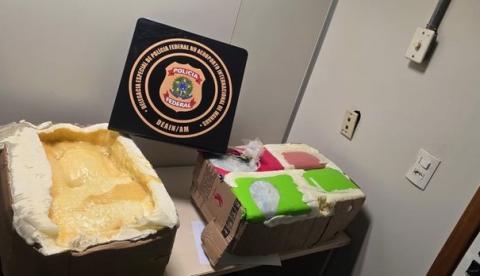 Fiscalização de raio-x flagra passageira com carga de maconha no aeroporto de Manaus