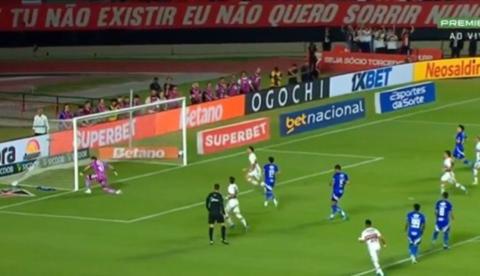 São Paulo goleia Cruzeiro e assume vice-liderança no Morumbis