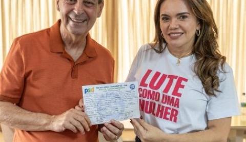 Alessandra Campelo se alia a Omar Aziz como pré-candidata a vice-governadora do Amazonas