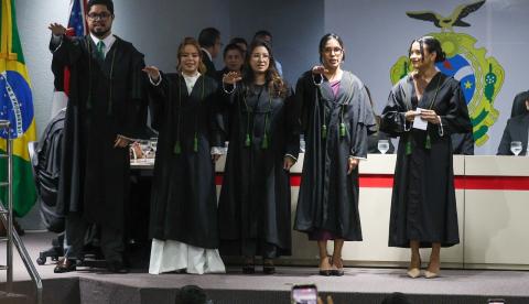 Amazonas ganha reforço jurídico no interior com a posse de novos defensores públicos