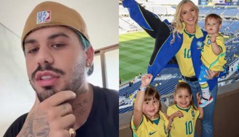 Zé Felipe revela detalhes da guarda compartilhada dos filhos com Virginia Fonseca