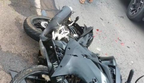 Jovem morre em acidente entre motocicleta e carro em estrada de Itapiranga