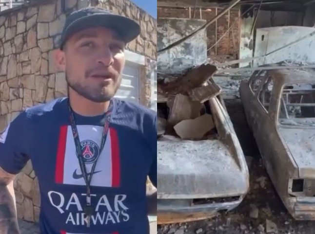 Incêndio atinge casa da família de MC Gui e cantor relata perda total; vídeos