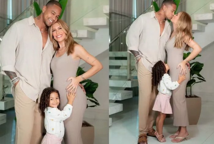 Léo Santana e Lore Improta mudam nome do 2º filho após “proibição” de Liz; entenda