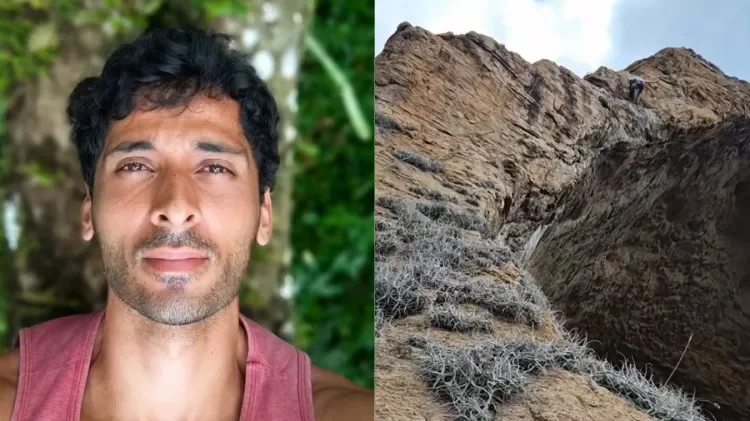 Escalador experiente despenca de 80 metros e morre na frente da namorada na Bahia