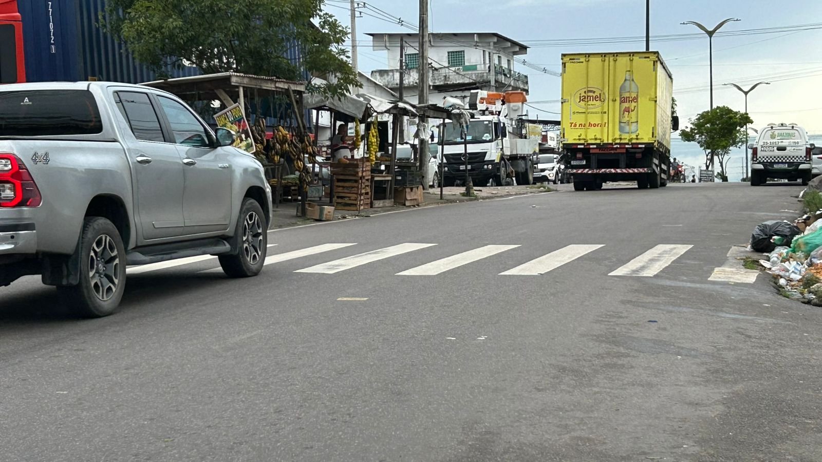 Quatro estudantes são atropeladas a caminho da escola em Santa Etelvina