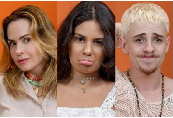 Paredão Formado: Ana Paula, Juliano e Gabriela se enfrentam no BBB