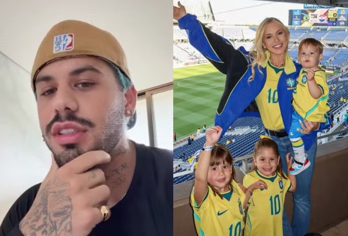 Zé Felipe revela detalhes da guarda compartilhada dos filhos com Virginia Fonseca