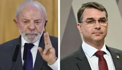 Pesquisa Quaest mostra Flávio Bolsonaro pela primeira vez à frente de Lula
