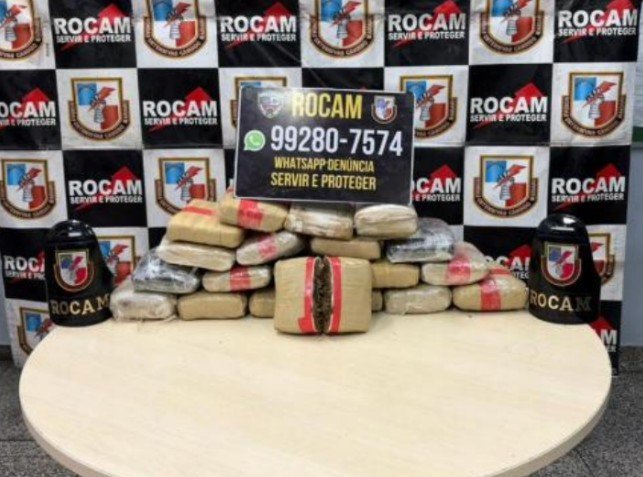 Denúncia ajuda polícia a apreender 20 quilos de drogas no Alvorada