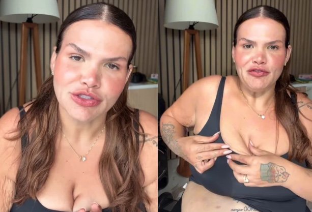 Thais Carla exibe corpo após eliminar 100 kg e questiona pressão estética