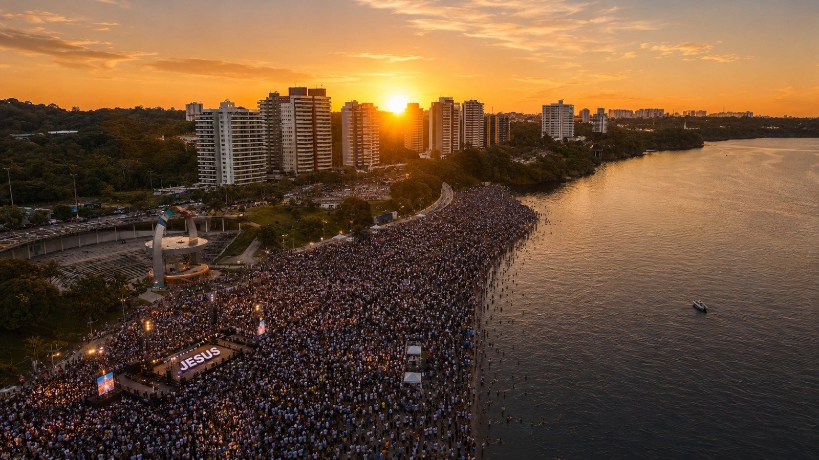 "Amanhecer":  Evento reúne cristãos em momento de louvor e oração na Ponta Negra neste sábado