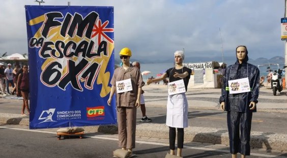 Governo lança campanha pelo fim da escala 6x1 em todo o país