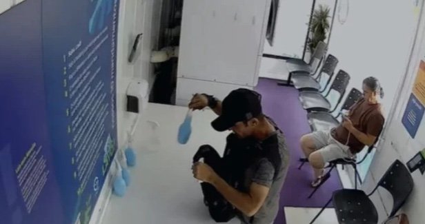 Homem é flagrado furtando produtos de lavanderia 24h no bairro Japiim; vídeo