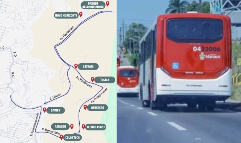 Ônibus 099 terá novo itinerário conectando T4, Distrito Industrial 2 e Puraquequara