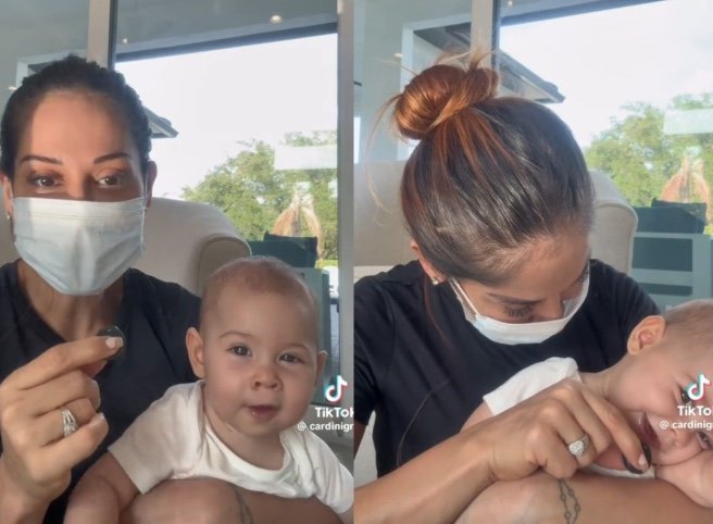 Filha de Maíra Cardi apresenta melhora após internação por bronquiolite