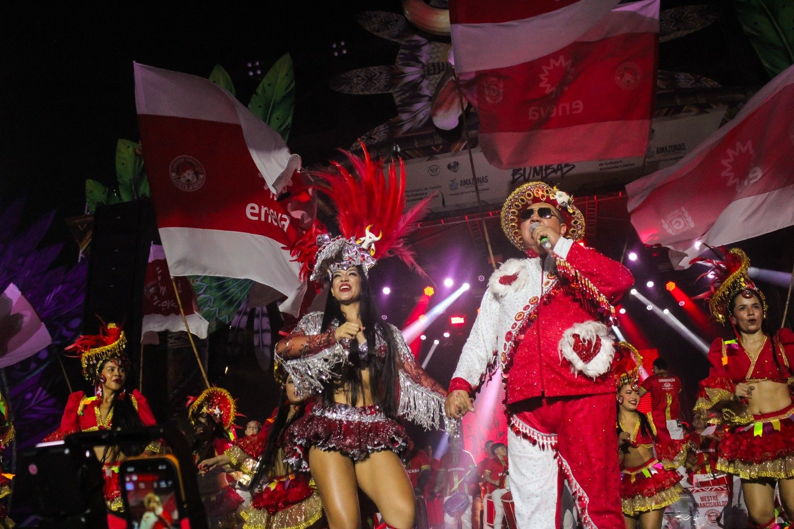 Noite da Celebração Folclórica: Itens oficiais do Garantido comandam o Sambódromo neste sábado