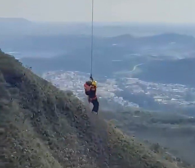 Vídeo: Mulher sobrevive após ser jogada de penhasco por ex inconformado com a separação