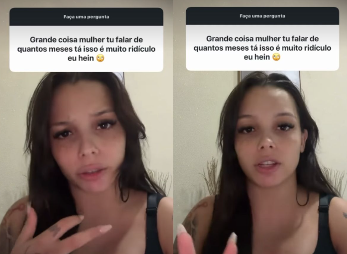Kamylinha rebate perguntas sobre gravidez e pede respeito nas redes sociais