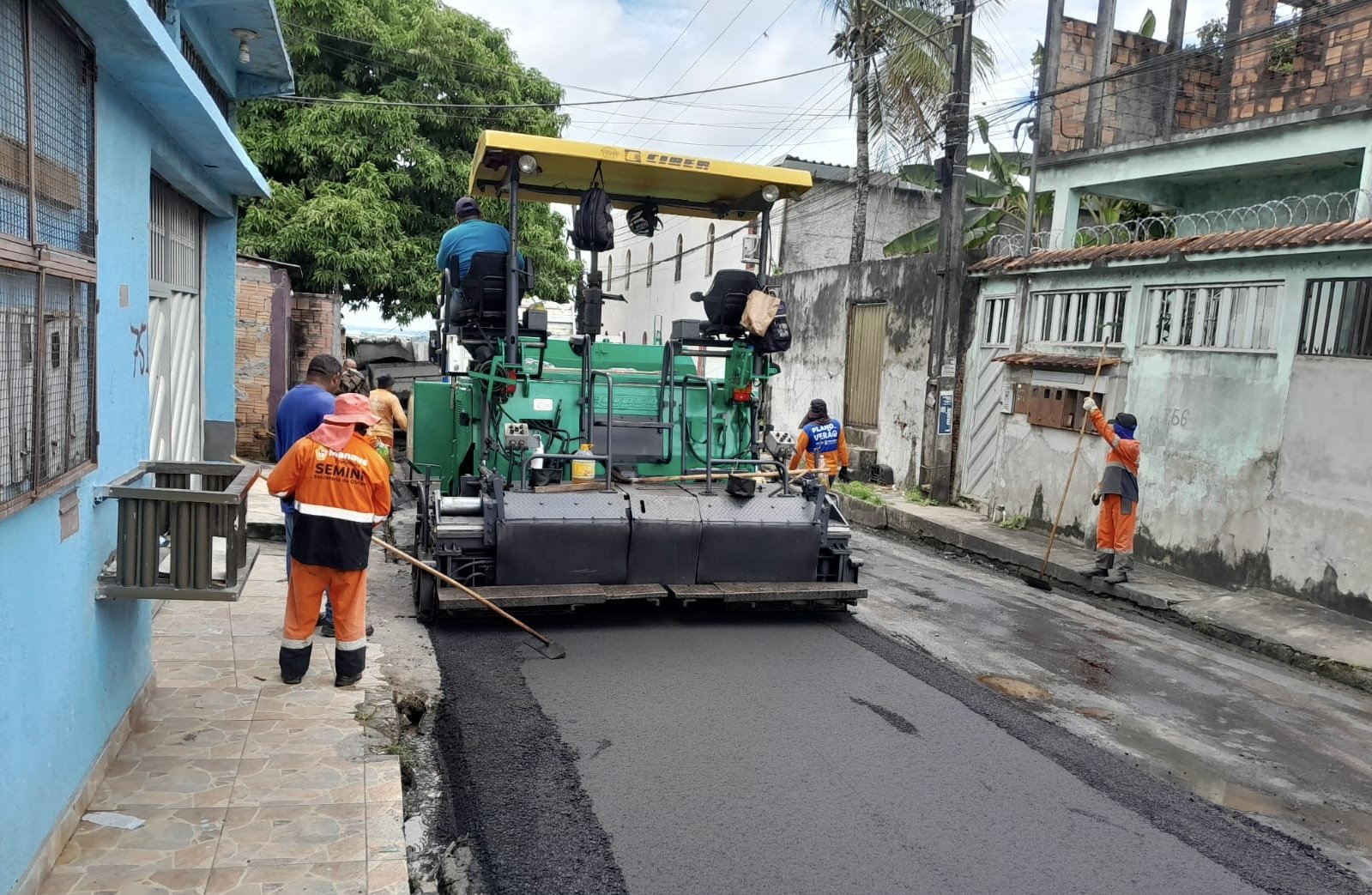 Prefeitura de Manaus conclui recapeamento no bairro São José Operário