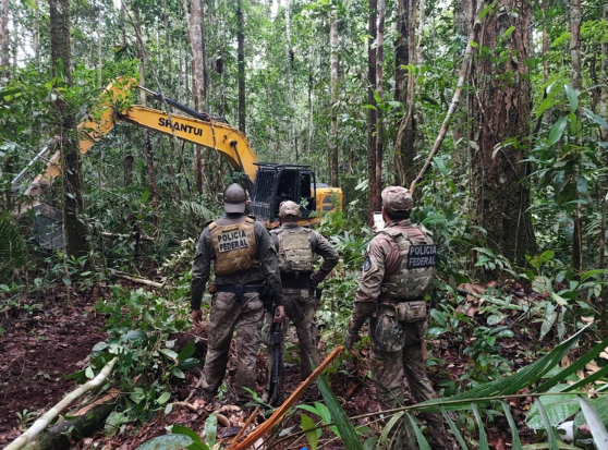 Operação destrói garimpo ilegal e apreende ouro e mercúrio em estação ecológica no Amazonas