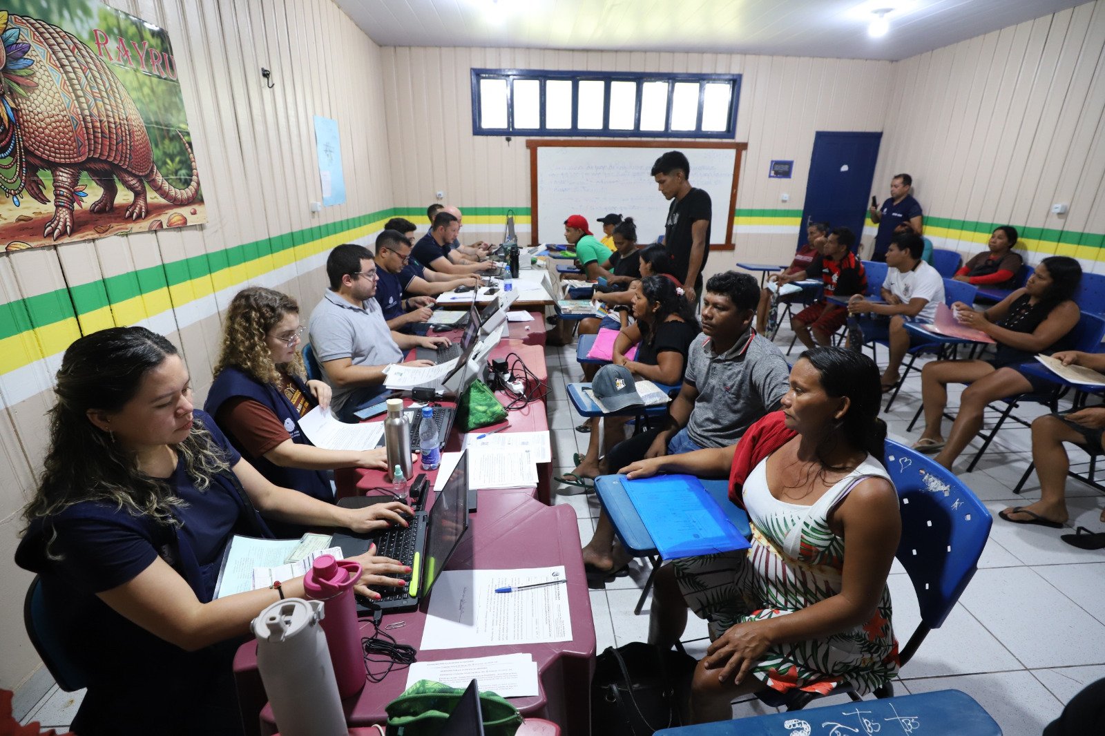 De certidões a reconhecimento de pais: Mutirão jurídico do DPE-AM atende indígenas em Borba