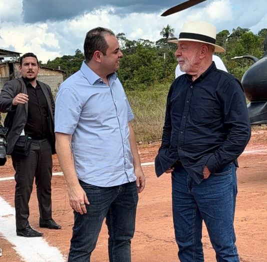 Governador acompanha visita de Lula e reforça defesa dos interesses do Amazonas