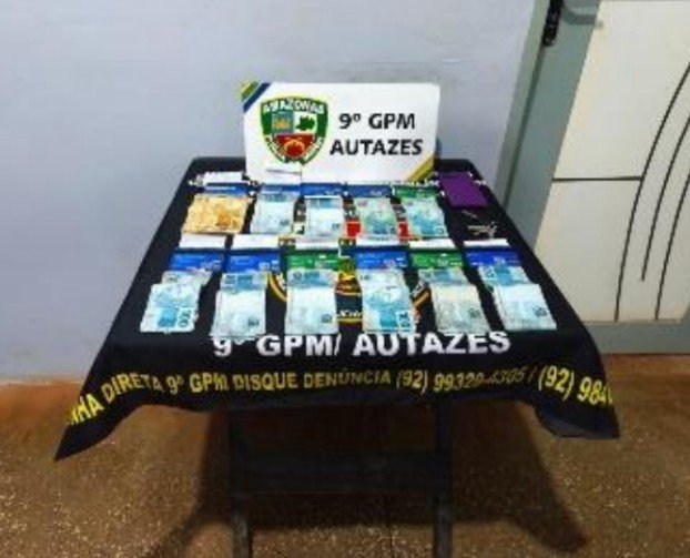 Homem é preso com quase R$ 10 mil e cartões bancários de vítimas de agiotagem no Amazonas