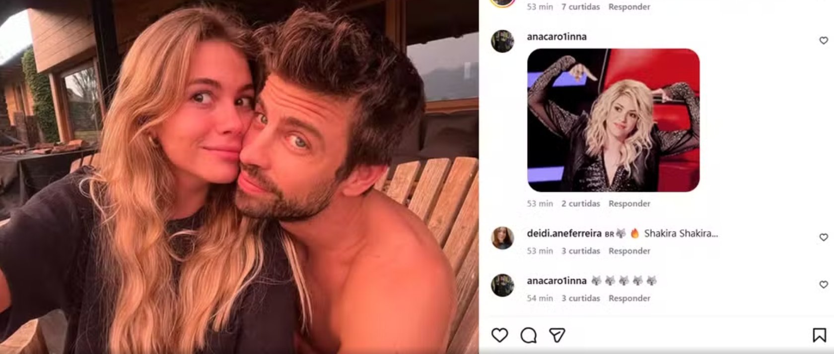 Fãs de Shakira invadem redes de Piqué após show histórico no Rio