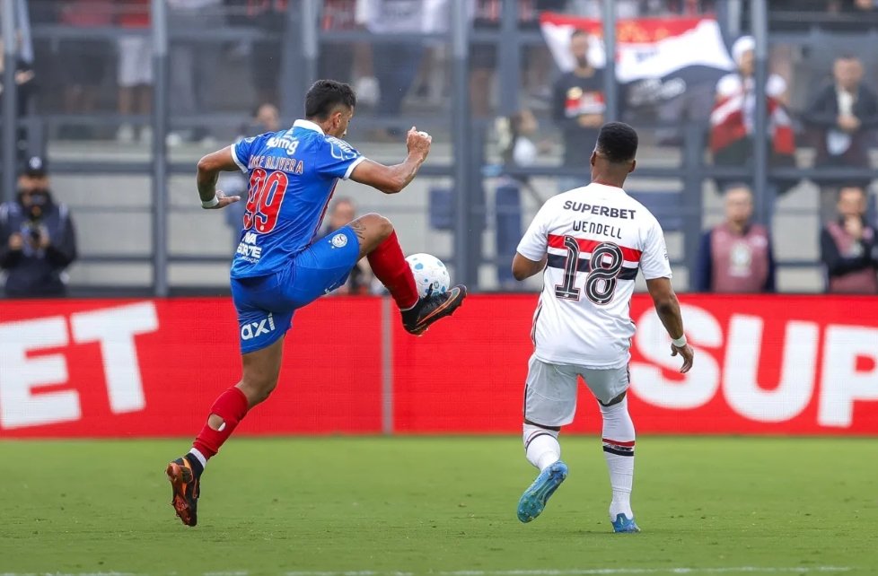 Bahia marca nos acréscimos e arranca empate contra o São Paulo
