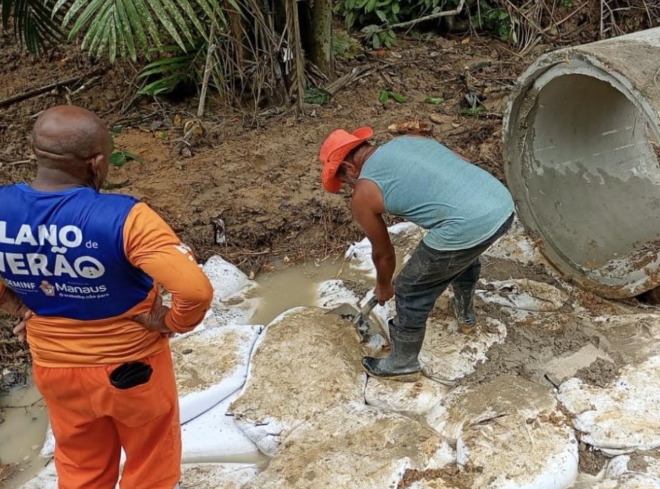 Prefeitura moderniza drenagem no Lago Azul e reduz riscos de alagamento