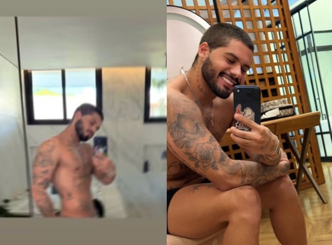 Solteiro, Zé Felipe posta foto quase nu e movimenta redes sociais