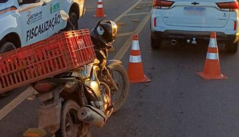 Operação de trânsito registra 728 infrações em Manaus durante o fim de semana