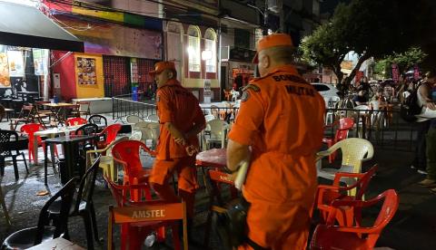 Operação fecha o cerco contra poluição sonora e bares irregulares no Centro de Manaus