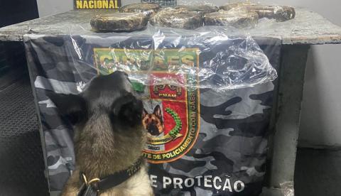 Mulher é presa com drogas avaliadas em R$ 327 mil escondidas em máquina de solda no Amazonas