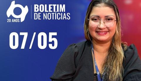 Confira as principais notícias no 'Boletim' desta quinta-feira; Assista