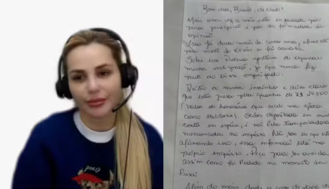 Deolane Bezerra escreve carta à mão e diz ser vítima: "Não sou e nunca fui bandida"