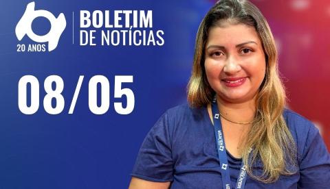 Confira as principais notícias no 'Boletim' desta sexta-feira; Assista